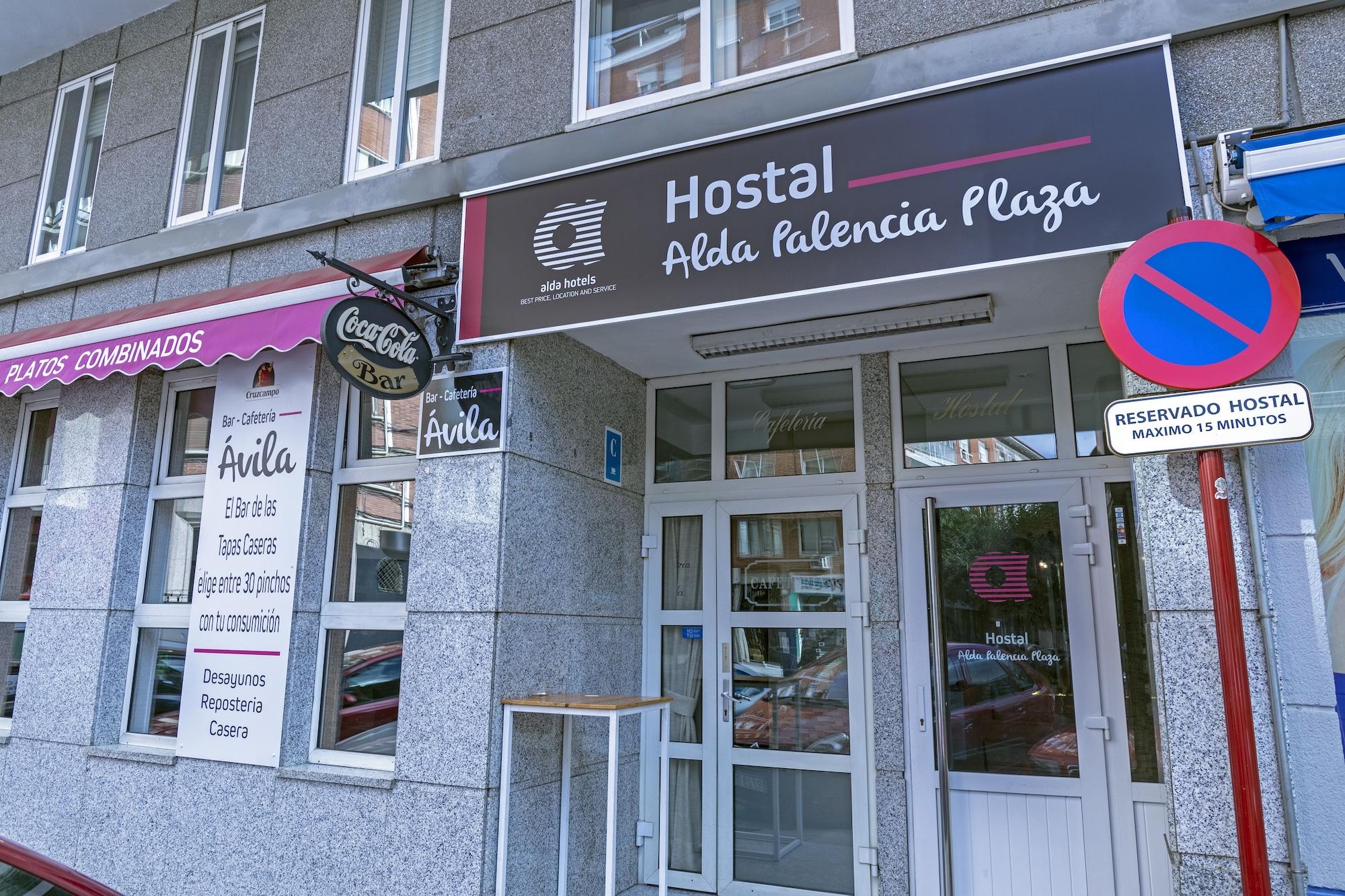 Hostal Alda Palencia Plaza Eksteriør bilde